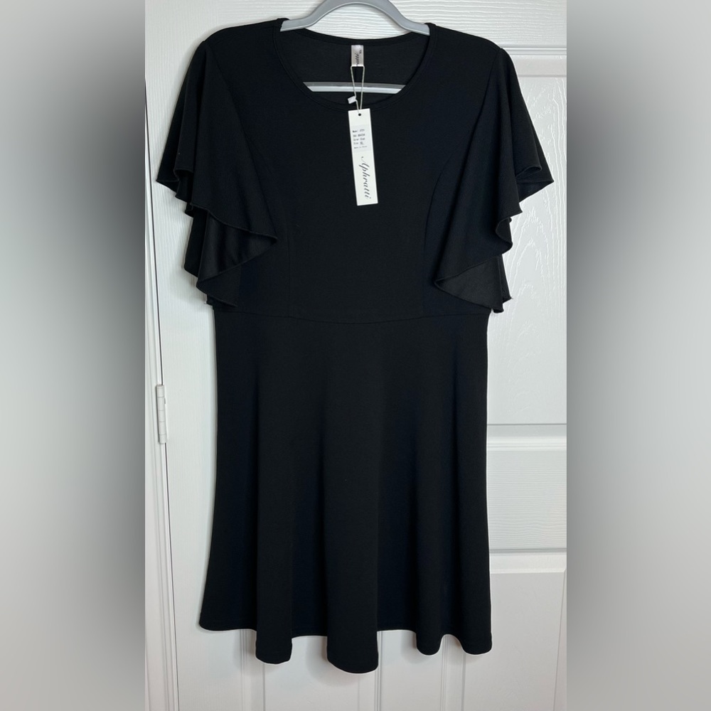 NWT Aphratti Women’s Black Dress Size XL